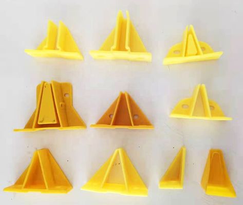 Superficie liscia Trave di supporto in FRP pultrata per pavimenti in lamiera di plastica per suini, pollame e pecore