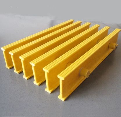 Tecnica Pavimento di ponte in fibra di vetro GRP pultrudato per marciapiedi resistenti alla corrosione