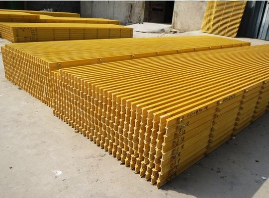Tecnica Pavimento di ponte in fibra di vetro GRP pultrudato per marciapiedi resistenti alla corrosione