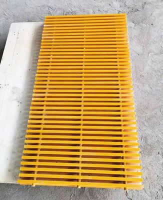 Copertura di griglia di scarico di FRP antiscivolo con resistenza chimica e servizio di taglio