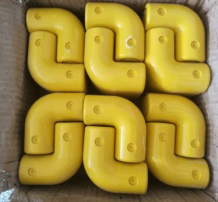 Protezione UV Fibra di vetro FRP Fitting di manubrio / gomito / base / legno / connettore incrociato 36 mm 50 mm