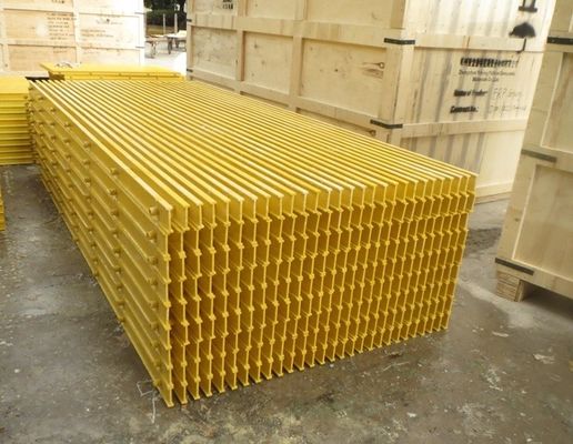 Griglie di fibra di vetro non conduttive in FRP per pavimenti isolati