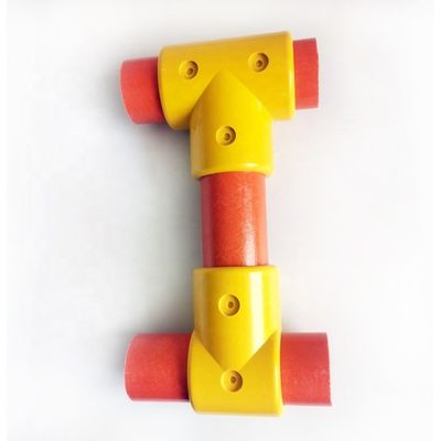 50 mm FRP Collegatori rotondi di maniglia di fibra di vetro Accessori di maniglia con protezione UV