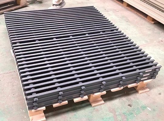 Griglie anti-slip per pedoni in FRP con tecnica pultrudata e fibra rinforzata