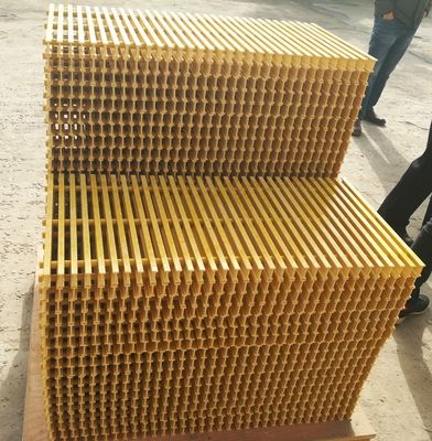 Tecnica Griglie di sicurezza in FRP isolanti anti-slip pultrudate per ambienti industriali