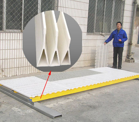 Servizio di taglio Trave di supporto in fibra di vetro per pavimenti di pollame stabili da 1 m a 11,6 m di lunghezza