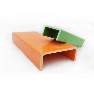 Materiale per il canale della scala in fibra di vetro ad alta resistenza 70 mm 84 mm 88 mm per colori personalizzati