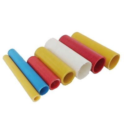 Colori personalizzati Tubi cavi rotondi compositi pultrudati in fibra di vetro liscia per il mercato
