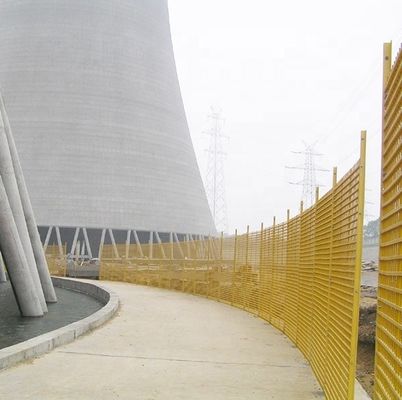 Profili di fibra di vetro pultrudati per torre di raffreddamento