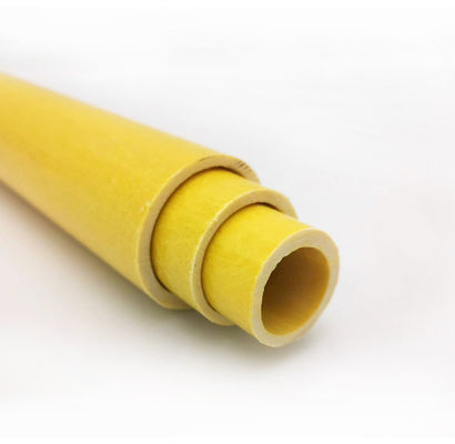 Colori personalizzati Tubi cavi rotondi compositi pultrudati in fibra di vetro liscia per il mercato