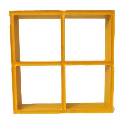 Servizio di taglio 50x50mm Griglia di griglia di fibra di vetro