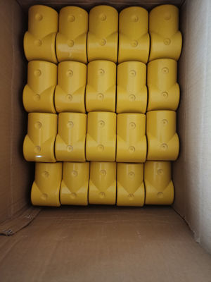 Connettore T Cross Tee in fibra di vetro protetto da UV per tubi di recinzione in FRP da 36 mm e 50 mm