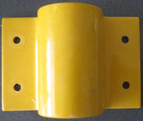Connettore T Cross Tee in fibra di vetro protetto da UV per tubi di recinzione in FRP da 36 mm e 50 mm