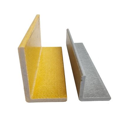Fibra di vetro rinforzato di plastica personalizzato FRP Pultrusion L forma angolo profili di trave