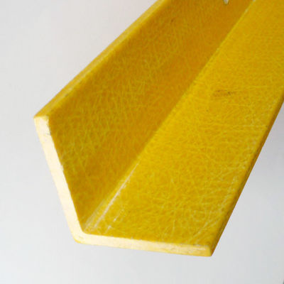 Fibra di vetro rinforzato di plastica personalizzato FRP Pultrusion L forma angolo profili di trave