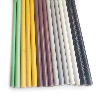 Ragionamento UV resistente ad alta resistenza della canna solida in FRP realizzata con tecnologia avanzata di pultrusione