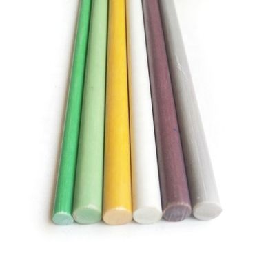 Ragionamento UV resistente ad alta resistenza della canna solida in FRP realizzata con tecnologia avanzata di pultrusione