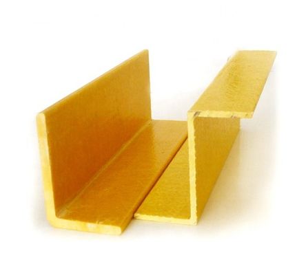 Strutture Sostituzione con materiale GFRP resistente ai prodotti chimici per profilo Z liscio e resistente
