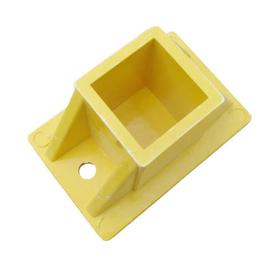 Fittings per tubi quadrati in FRP di dimensioni personalizzate per connettori di design di manubrio industriale