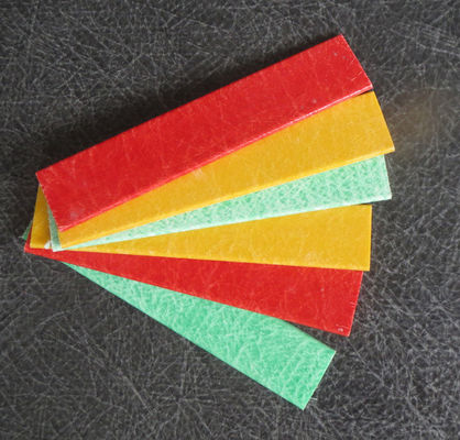 Pannello di piastra di fibra di vetro solida resistente alla corrosione FRP Flat Bar per dimensioni personalizzate