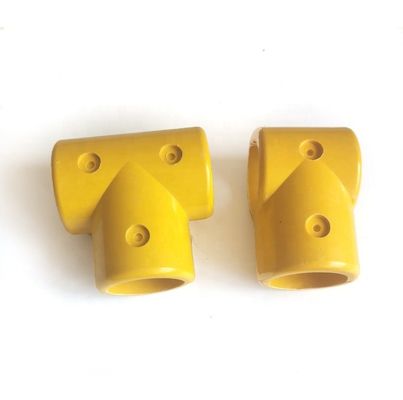 Stile industriale 50mm FRP manubrio/sistema di recinzione GRP manubrio accessori pinza T Fittings Cross Tee