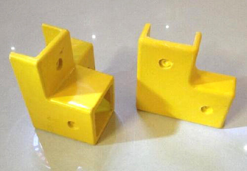 Stile industriale 50mm FRP manubrio/sistema di recinzione GRP manubrio accessori pinza T Fittings Cross Tee