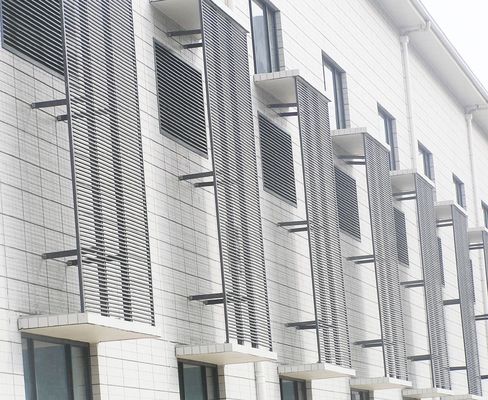 Anti-aging FRP Fiberglass Composite Balcony GRP Grating Fence per posizione industriale