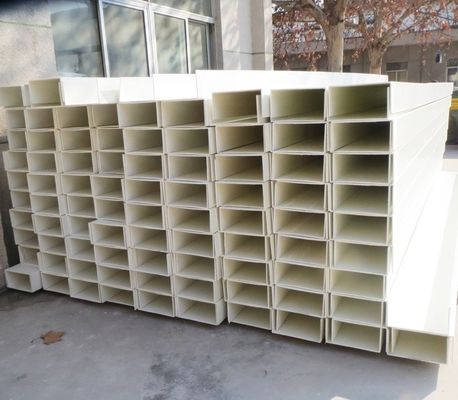 1 m a 11,6 m di lunghezza FFRP Cable Tray per cablaggio di fibra di vetro isolante elettrico