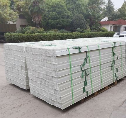 Servizio di taglio Fascio in fibra di vetro GRP FRP ad alta resistenza per fascio di supporto per pavimento in plastica