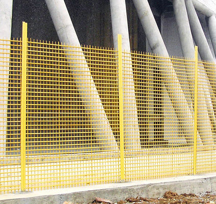 Recinzione in FRP isolato per torre di raffreddamento Fibra di vetro rinforzata manubrio di plastica protezione UV