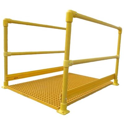 Progettazione tradizionale Fiberglass Fence Post Facile da installare Lunghezza personalizzata per la sicurezza