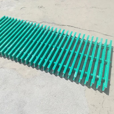 Fibra di vetro di scavo copertura grata passeggiata per impianti chimici trattamento delle acque reflue