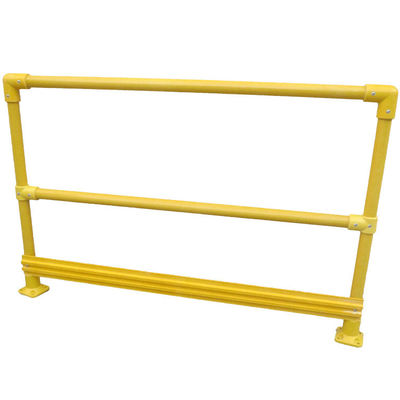 Progettazione tradizionale Fiberglass Fence Post Facile da installare Lunghezza personalizzata per la sicurezza