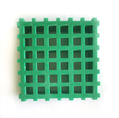 Griglia in fibra di vetro stampata ad alta resistenza 38x38mm GRP isolante