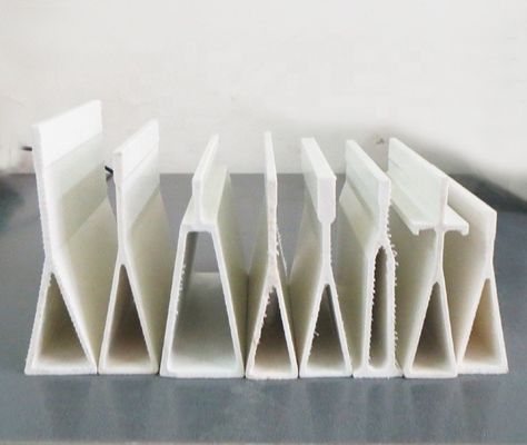 Fibra di vetro GRP FRP Broiler per pollame Legno di supporto per pavimento a lastra con tecnica di pultrusione