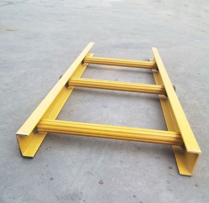 Tipo 1    250 lbs Capacità di Peso Elettrica Isolata GRP FRP Fibra di vetro Scala Retta