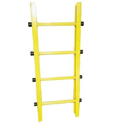 Scala a gradini leggera portatile in FRP composito liscio progettata per dispositivi elettronici
