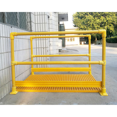 Proteczione contro i raggi UV Balustrade e maniglie di fibra di vetro isolanti ad alta resistenza