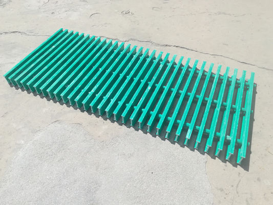 Griglie di plastica in fibra di vetro in FRP GRP pultrudato per servizi di taglio