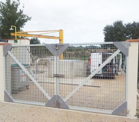 Protezione UV Isolamento Barriera di griglia in fibra di vetro per recinzioni elettriche e sicurezza