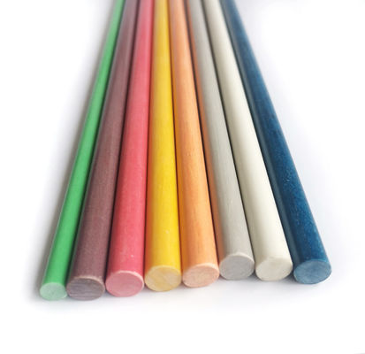 Protezione UV Flessibile Pultred Fibra di vetro rinforzata bastoncini di plastica per le esigenze