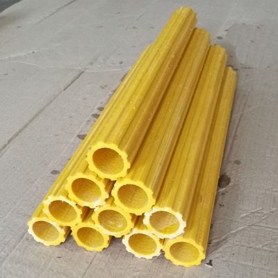 Scale isolate tubo di ferro FRP 36mm forma di ingranaggio con servizio di taglio design ondulato