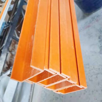 Come requisito anticorrosione GRP FRP canale sezione Fibra di vetro C forma canale