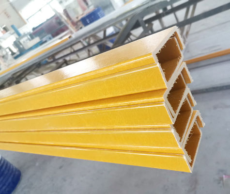 Come requisito anticorrosione GRP FRP canale sezione Fibra di vetro C forma canale