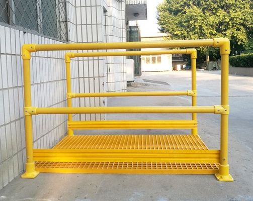 Piano di progettazione industriale per pavimenti montato 50 mm manicotto rotondo in FRP per impianti di trattamento delle acque reflue