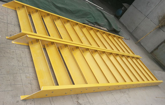 Scale di isolamento delle centrali elettriche Scale di gradino in plastica rinforzata in fibra di vetro con manubrio