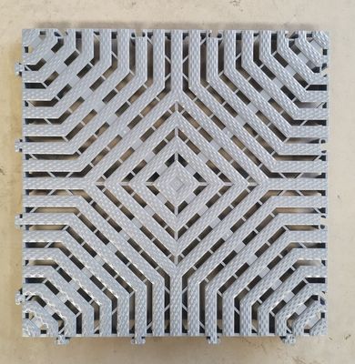 40x40x3.0cm Materassi di plastica spessa in PP per rivestimento del pavimento del garage