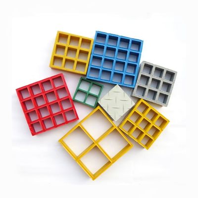 Tecnica personalizzata GFRP moltiplicato Griglie in FRP per passeggiate/pavimenti/coperti di trincea
