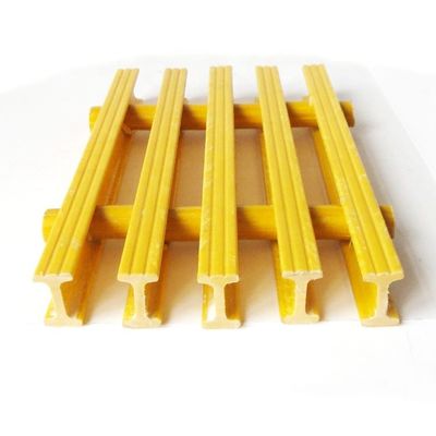 25 mm 38 mm GFRP Fibra di vetro Pultruded FRP Griglia per pavimenti