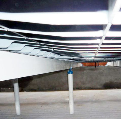 Fabbricazione di pavimenti in fibra di vetro in FRP di 120 mm